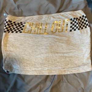 “Chill out”tube top